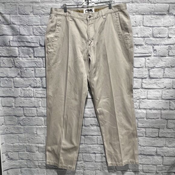 Mountain Khakis‎ Men Canvas Chino Pants Straight Leg Pockets Outdoor Size 38X33 - Picture 2 of 14